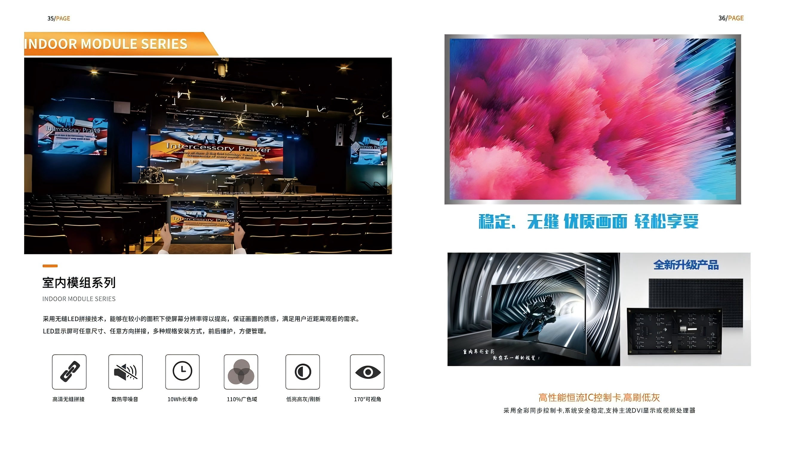 Display LED per Interni